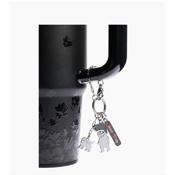 Stanley x BLACKPINK JENNIE Quencher Luxe 30oz Midnight Ruby Black Tumbler KPop - Picture 7 of 7